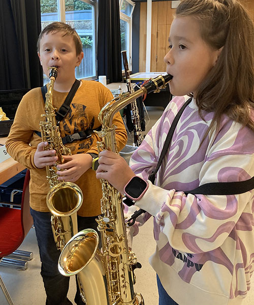 Musik Goethe - Instrumente schnuppern im Goethe-Gymnasium 2023