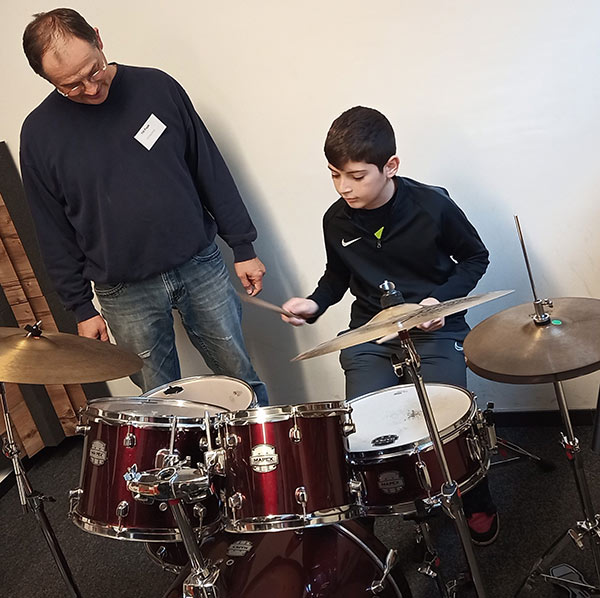 Musik Goethe - Instrumente schnuppern im Goethe-Gymnasium 2023