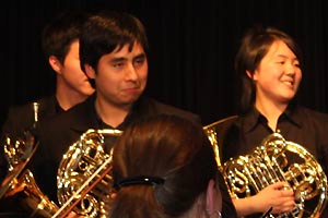 Chor des Goethe Gymnasiums Hamburg mit Chorsängern aus Chile