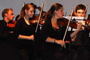 Chor des Goethe Gymnasiums Hamburg mit Chorsängern aus Chile