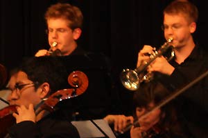 Chor des Goethe Gymnasiums Hamburg mit Chorsängern aus Chile