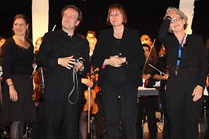 Chor des Goethe Gymnasiums Hamburg mit Chorsängern aus Chile