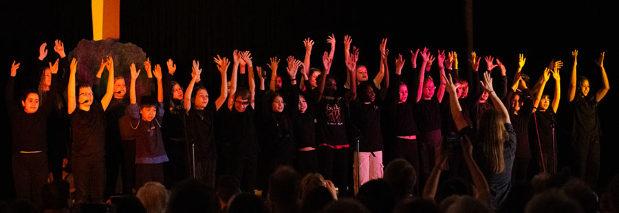 Musik Goethe - Der Zauberwald - Zirkusmusical des Goethe-Unterstufenchores 2024