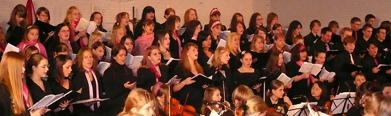 Chor und Orchester des Goethe-Gymnasiums Hamburg Weihnachtskonzert 2007