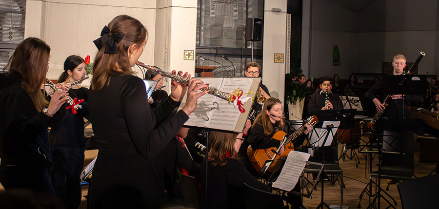 Musik Goethe - Weihnachtskonzert 2023