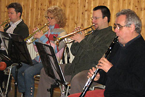 Probenfahrt 2007 der Bigband des Goethe-Gymnasiums Hamburg