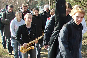 Probenfahrt 2007 der Bigband des Goethe-Gymnasiums Hamburg