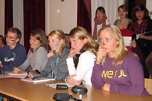 Chorreise 2007 des Goethe-Gymnasiums unter Leitung von Astrid Demattia