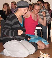 Chorreise 2007 des Goethe-Gymnasiums unter Leitung von Astrid Demattia