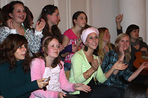 Chorreise 2009 des Goethe-Gymnasiums unter Leitung von Astrid Demattia