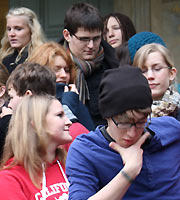 Chorreise 2009 des Goethe-Gymnasiums unter Leitung von Astrid Demattia