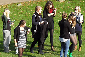 Chorreise 2011 des Goethe-Gymnasiums unter Leitung von Astrid Demattia