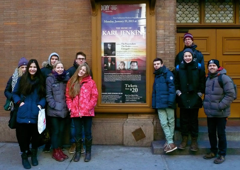 Musik Goethe - Reise nach New York 2015