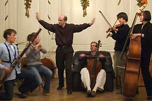 Orchester des Goethe-Gymnasiums unter Leitung von Astrid Demattia auf Reise 2007