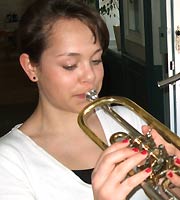 Chor und Orchester des Goethe-Gymnasiums unter Leitung von Astrid Demattia