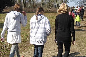 Chor und Orchester des Goethe-Gymnasiums unter Leitung von Astrid Demattia