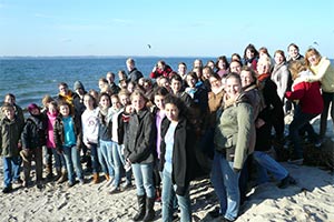 Chor und Orchester des Goethe-Gymnasiums unter Leitung von Astrid Demattia