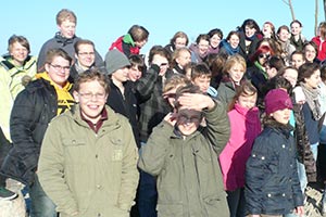 Chor und Orchester des Goethe-Gymnasiums unter Leitung von Astrid Demattia